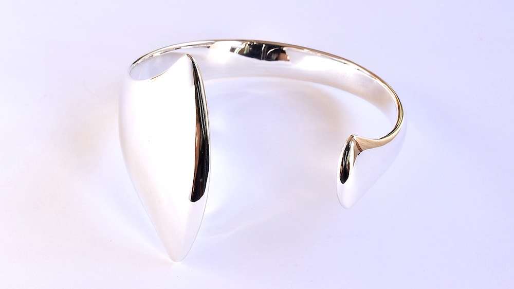 【神戸のオーダージュエリー】SILVER925 ビンテージ復元 バングル　ご依頼から完成まで