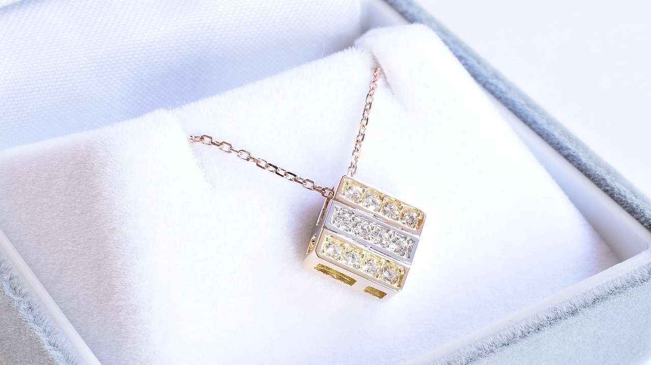 【神戸のオーダージュエリー】K18YG／PT900／K18PG ダイヤモンド リバーシブルペンダント　ご依頼から完成まで