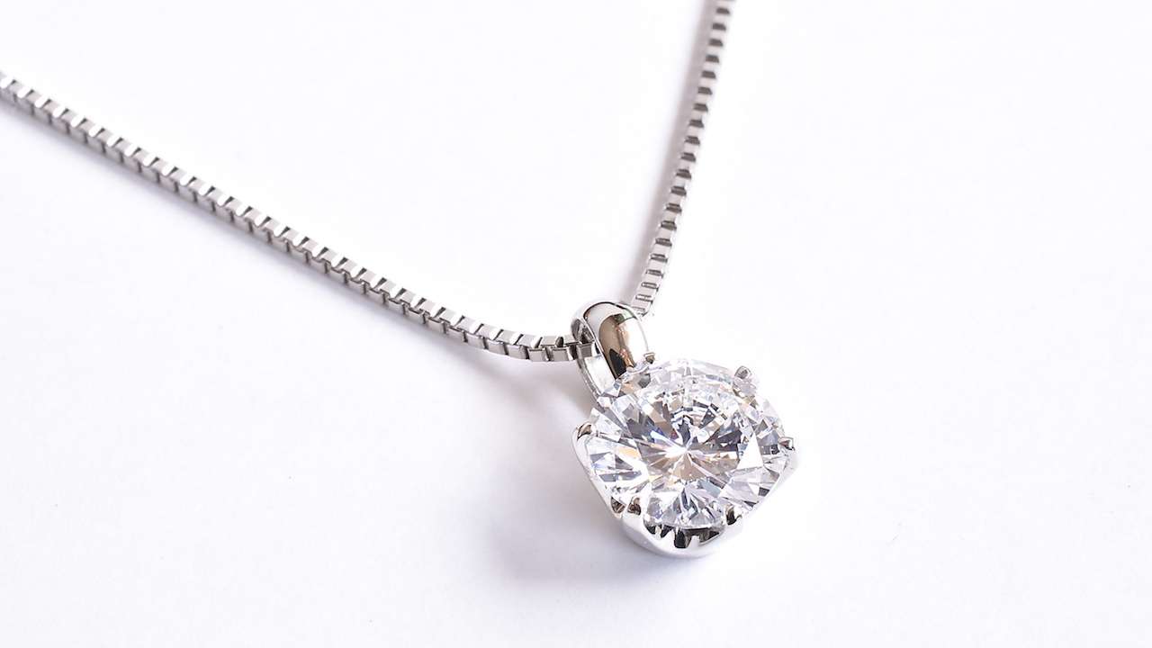 【神戸のオーダージュエリー】PT900 1CT 一粒ダイヤモンドペンダント　ご依頼から完成まで