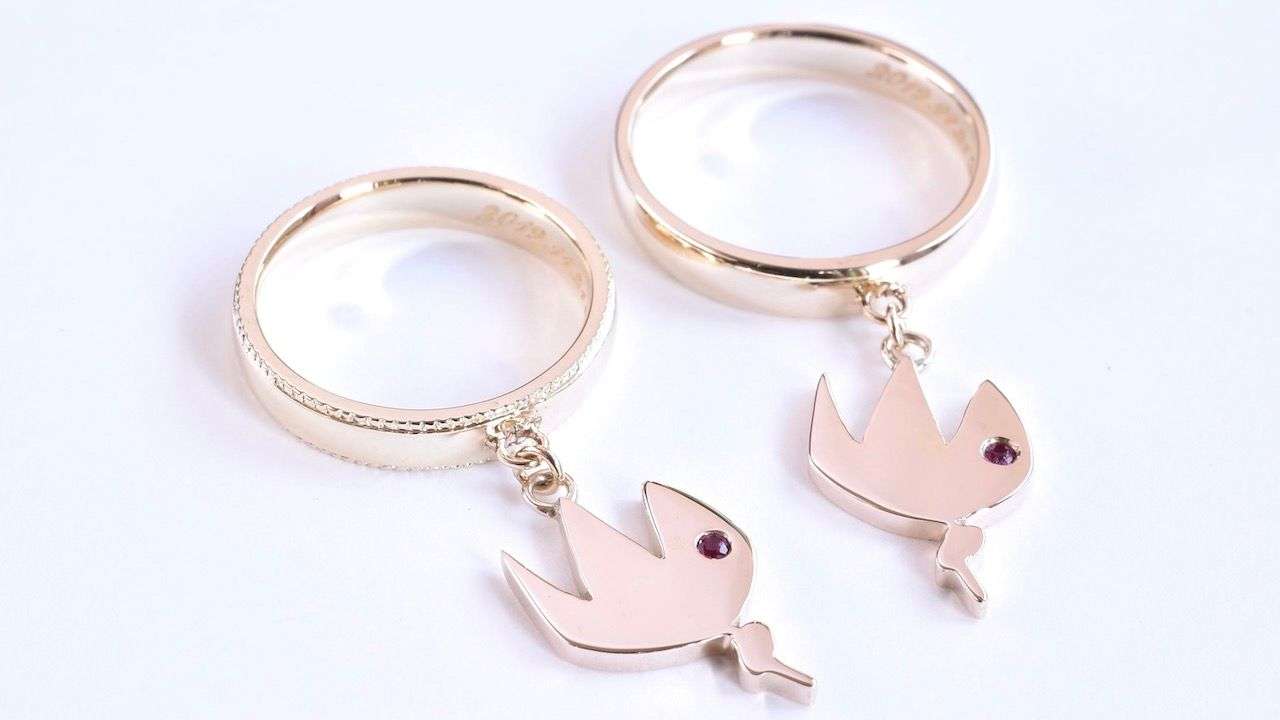 【神戸のオーダージュエリー】SILVER925 チューリップ ルビーリング　ご依頼から完成まで