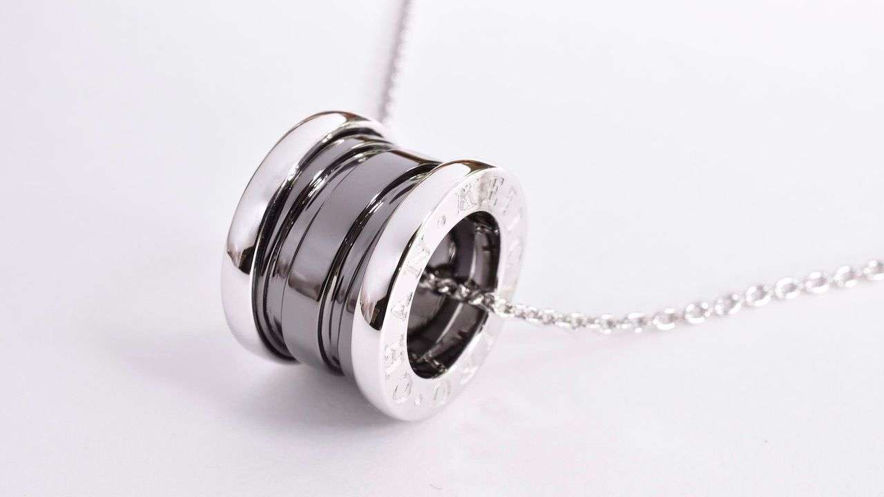 【神戸のオーダージュエリー】SILVER925 バイカラーペンダント プラチナメッキ　ご依頼から完成まで